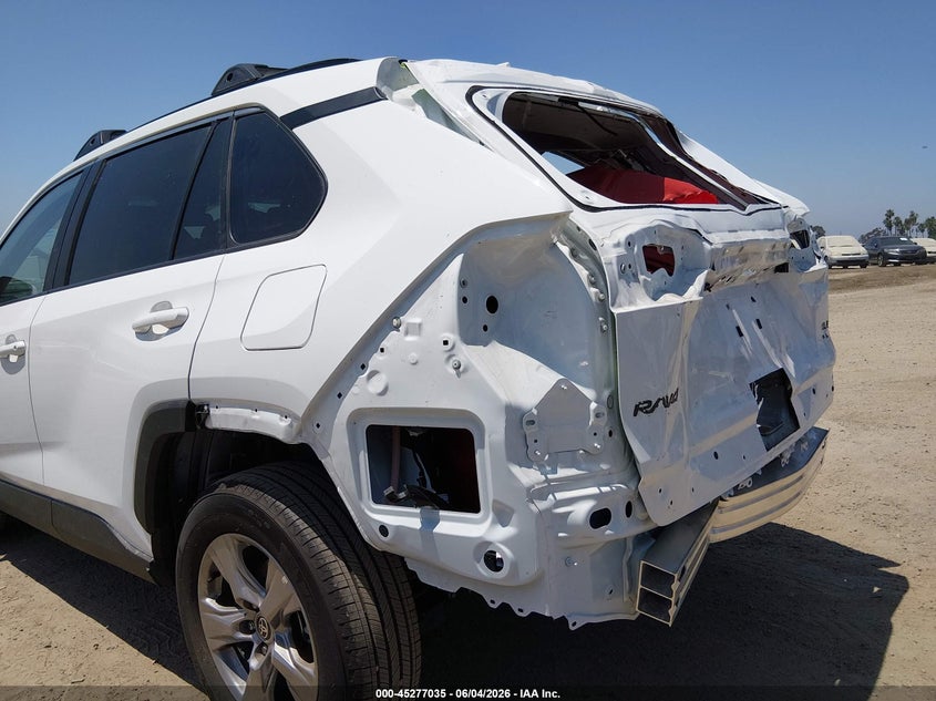 2025 Toyota Rav 4 VIN 2T3P1RFVXSW621571 IAAI salvage auction — REAR END, Salvage (California), sold $14,975 on 2026-07-29 (photo 6)