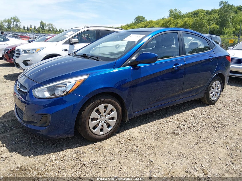 2016 Hyundai Accent VIN KMHCT4AE0GU045718 IAAI salvage auction — RIGHT SIDE, Salvage (Illinois), sold $500 on 2026-07-08 (photo 2)