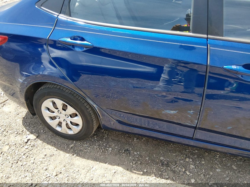 2016 Hyundai Accent VIN KMHCT4AE0GU045718 IAAI salvage auction — RIGHT SIDE, Salvage (Illinois), sold $500 on 2026-07-08 (photo 6)