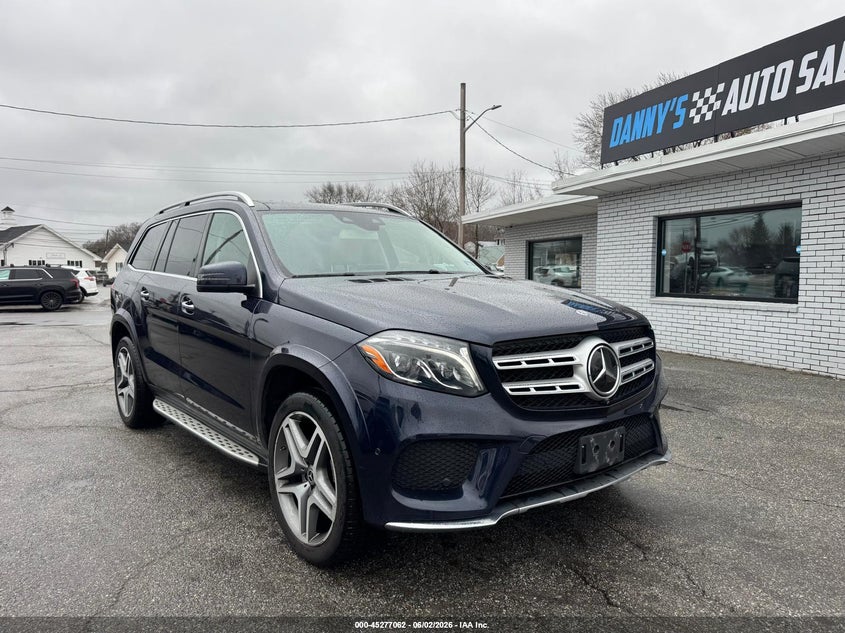 2018 Mercedes-benz Gls-class VIN 4JGDF7DE1JB117151 IAAI salvage auction — UNKNOWN, Clear (Montana), sold $1,325 on 2026-07-15 (photo 1)