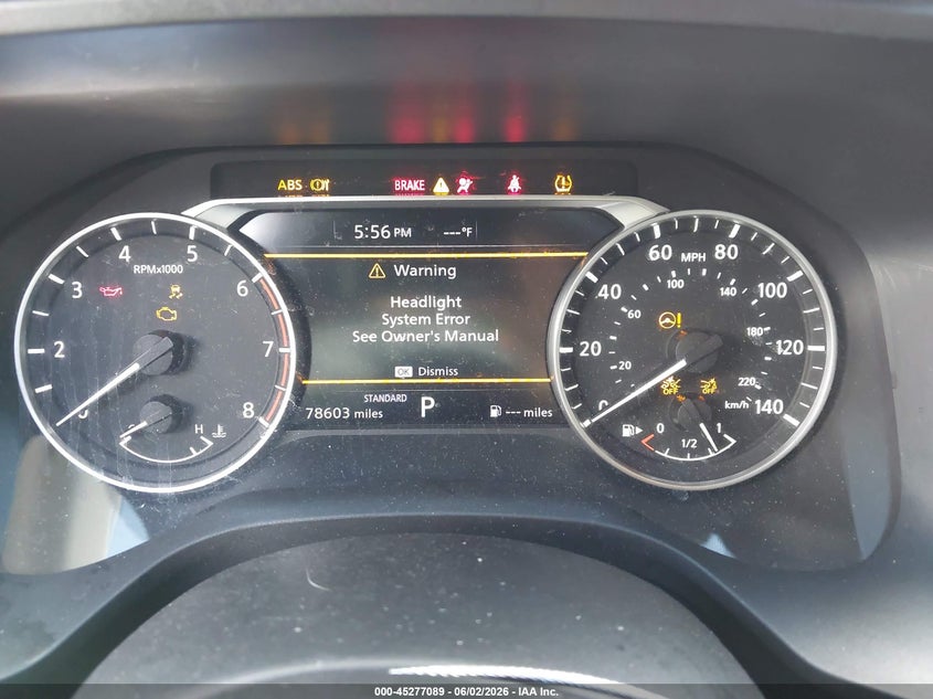 2021 Nissan Rogue VIN 5N1AT3BA7MC821339 IAAI salvage auction — FRONT END, Salvage Title, sold $2,200 on 2026-07-30 (photo 7)
