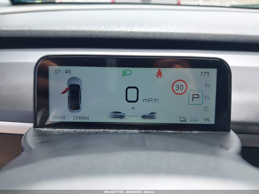 2021 Tesla Model y VIN 5YJYGDEF7MF269218 IAAI salvage auction — HAIL, Salvage Title, sold $16,100 on 2026-07-17 (photo 7)
