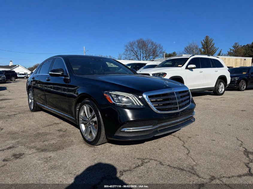 2020 Mercedes-benz S class VIN WDDUG8GB2LA526654 IAAI salvage auction — REAR END, Original (New Hampshire), sold $10,225 on 2026-07-15 (photo 1)