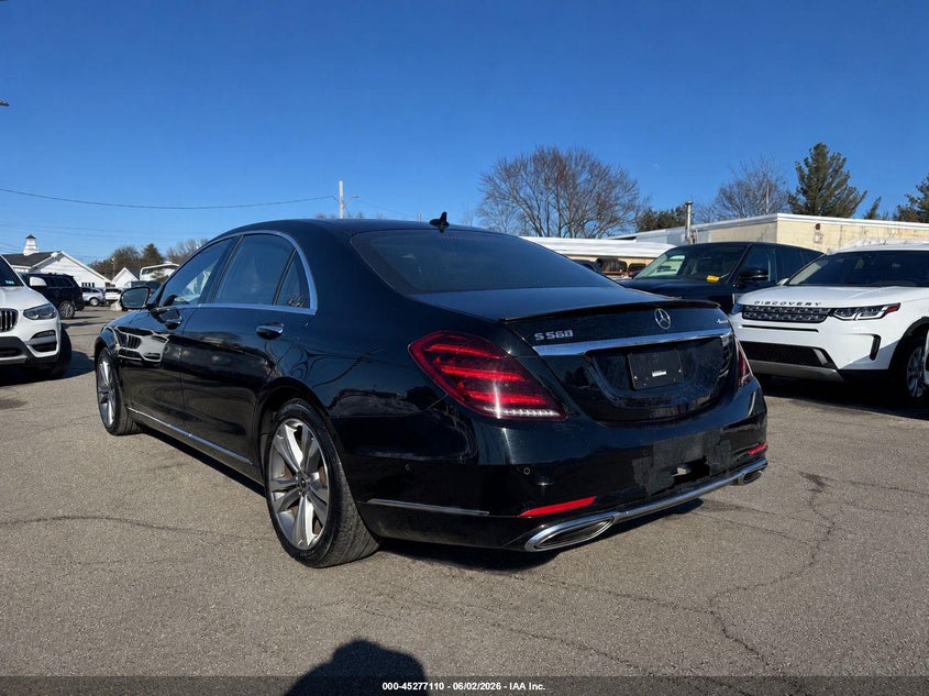 2020 Mercedes-benz S class VIN WDDUG8GB2LA526654 IAAI salvage auction — REAR END, Original (New Hampshire), sold $10,225 on 2026-07-15 (photo 3)
