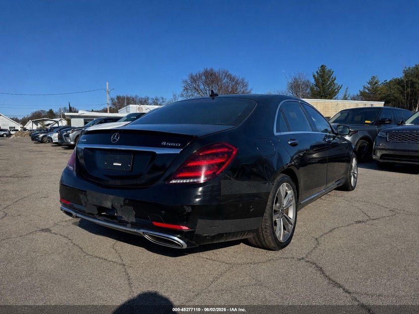 2020 Mercedes-benz S class VIN WDDUG8GB2LA526654 IAAI salvage auction — REAR END, Original (New Hampshire), sold $10,225 on 2026-07-15 (photo 4)