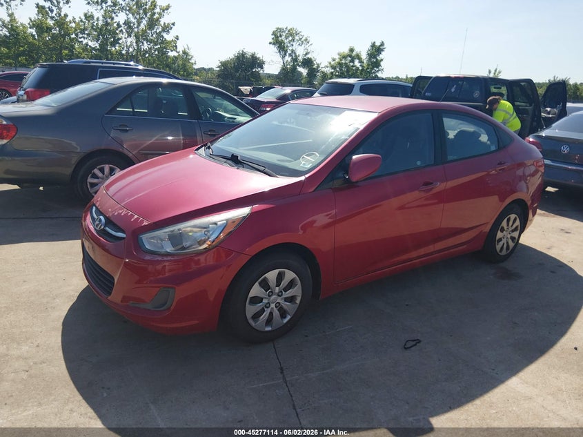 2015 Hyundai Accent VIN KMHCT4AE3FU911331 IAAI salvage auction — NORMAL WEAR, Salvage Title, sold $250 on 2026-07-21 (photo 2)