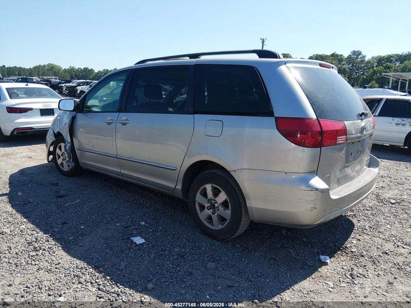 2004 Toyota Sienna VIN 5TDZA23C74S167058 IAAI salvage auction — LEFT FRONT, Salvage (South Carolina), sold $25 on 2026-07-28 (photo 3)