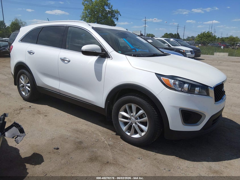2017 Kia Sorento VIN 5XYPG4A39HG277892 IAAI salvage auction — FRONT END, Salvage Title, sold $1,500 on 2026-07-09 (photo 1)