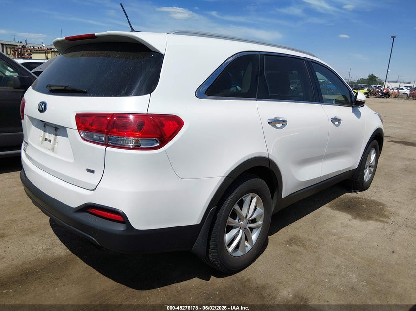 2017 Kia Sorento VIN 5XYPG4A39HG277892 IAAI salvage auction — FRONT END, Salvage Title, sold $1,500 on 2026-07-09 (photo 4)