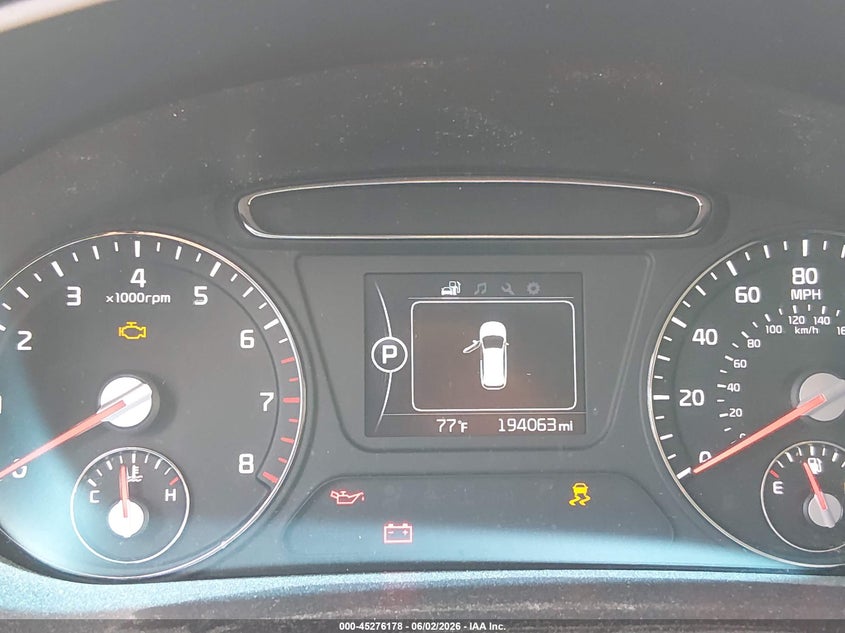 2017 Kia Sorento VIN 5XYPG4A39HG277892 IAAI salvage auction — FRONT END, Salvage Title, sold $1,500 on 2026-07-09 (photo 7)