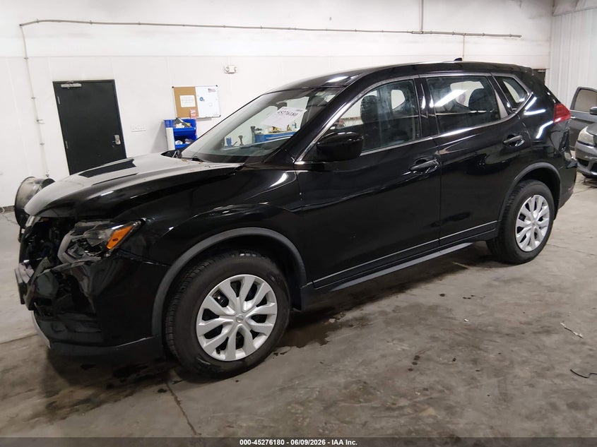 2017 Nissan Rogue VIN JN8AT2MV7HW275259 IAAI salvage auction — FRONT END, Salvage (Iowa), sold $1,300 on 2026-07-21 (photo 2)