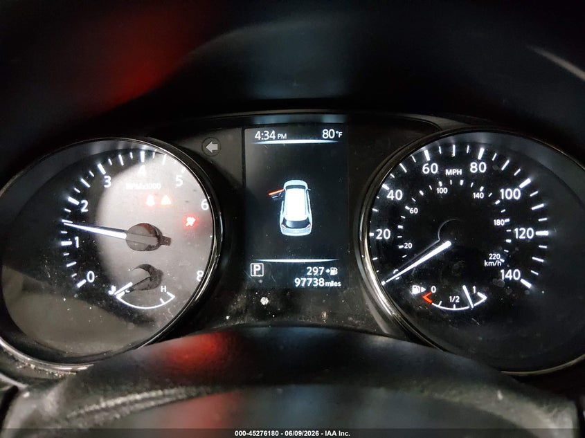 2017 Nissan Rogue VIN JN8AT2MV7HW275259 IAAI salvage auction — FRONT END, Salvage (Iowa), sold $1,300 on 2026-07-21 (photo 7)