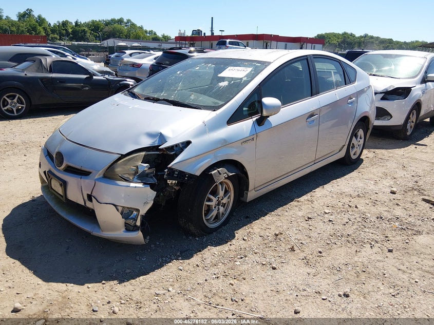 2011 Toyota Prius VIN JTDKN3DU3B5341973 IAAI salvage auction — FRONT END, Clear (Maryland), sold $900 on 2026-07-16 (photo 2)
