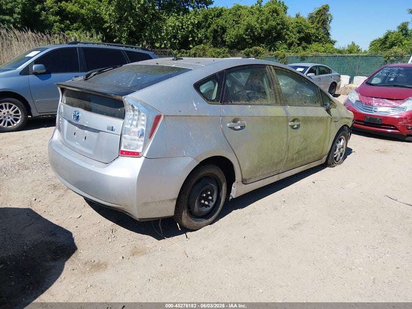 2011 Toyota Prius VIN JTDKN3DU3B5341973 IAAI salvage auction — FRONT END, Clear (Maryland), sold $900 on 2026-07-16 (photo 4)