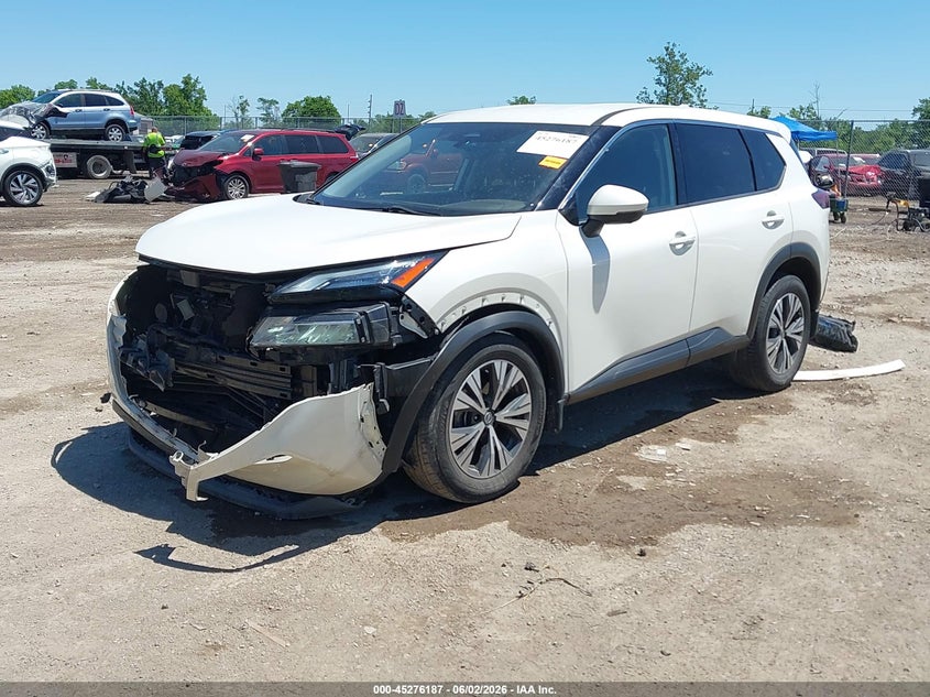 2021 Nissan Rogue VIN JN8AT3BB0MW204297 IAAI salvage auction — FRONT END, Salvage Title, sold $5,800 on 2026-07-13 (photo 2)