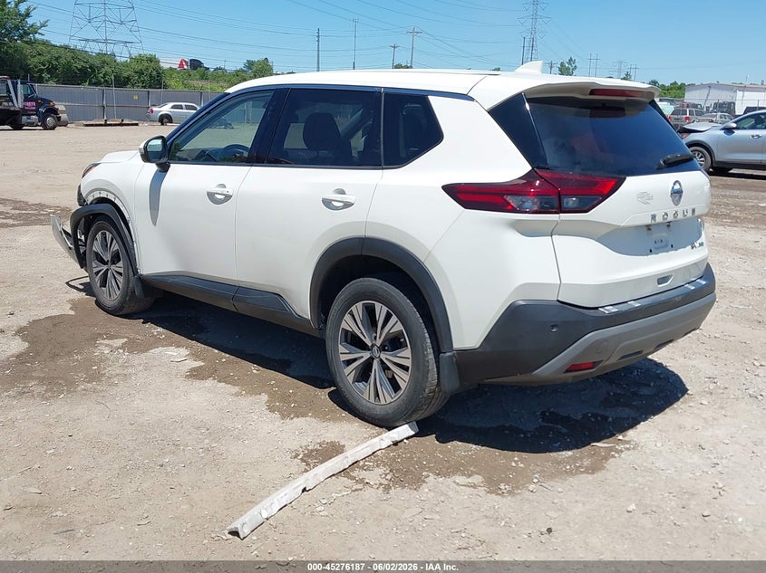2021 Nissan Rogue VIN JN8AT3BB0MW204297 IAAI salvage auction — FRONT END, Salvage Title, sold $5,800 on 2026-07-13 (photo 3)
