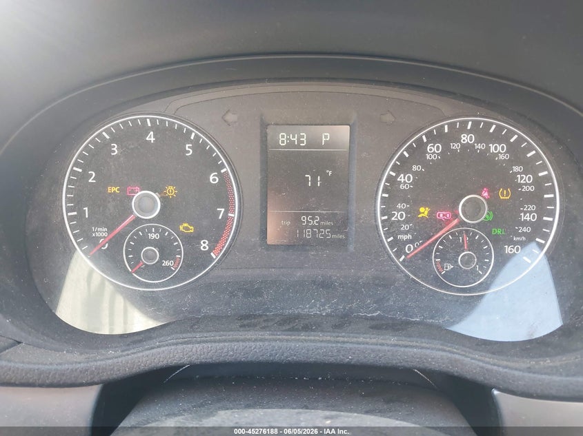 2014 Volkswagen Passat VIN 1VWAS7A32EC052703 IAAI salvage auction — REAR END, Salvage Title, sold $550 on 2026-07-09 (photo 7)