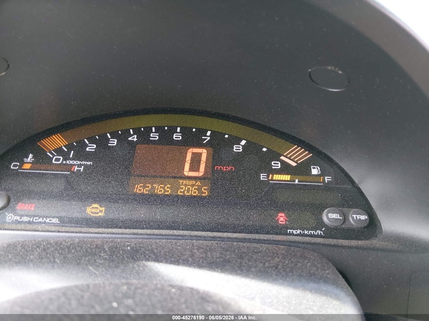 2001 Honda S2000 VIN JHMAP11451T006298 IAAI salvage auction — LEFT FRONT, Salvage (Tennessee), sold $7,450 on 2026-07-08 (photo 7)