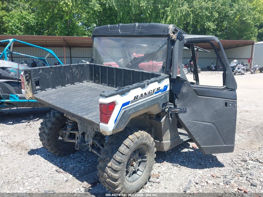 2024 Polaris Ranger VIN 4XAE3GC42R8454437 IAAI salvage auction — RIGHT SIDE, Salvage Title, sold $7,750 on 2026-07-22 (photo 4)