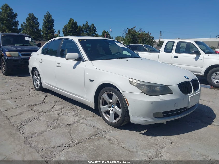 2008 BMW 5 series VIN WBANW13518CZ83506 IAAI salvage auction — NORMAL WEAR, Clear - Dealer Only (California), sold $400 on 2026-07-13 (photo 1)