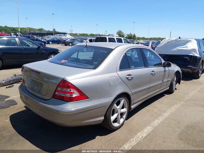 2005 Mercedes-benz C-klasse VIN WDBRF40J25A685169 IAAI salvage auction — FRONT END, Salvage (New Jersey), sold $550 on 2026-07-27 (photo 4)