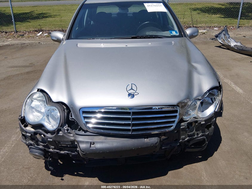 2005 Mercedes-benz C-klasse VIN WDBRF40J25A685169 IAAI salvage auction — FRONT END, Salvage (New Jersey), sold $550 on 2026-07-27 (photo 6)