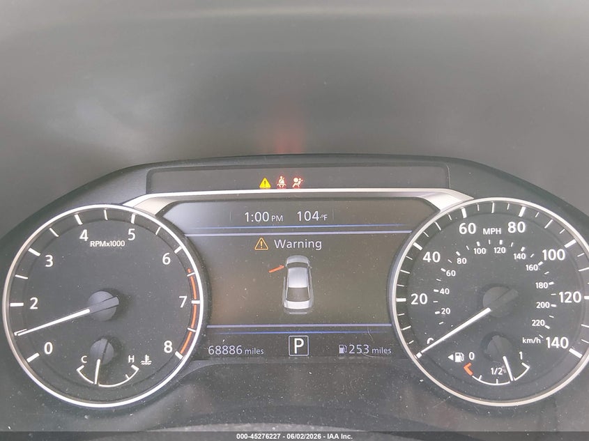 2021 Nissan Altima VIN 1N4BL4DVXMN302147 IAAI salvage auction — FRONT END, Salvage Title, sold $3,250 on 2026-07-24 (photo 7)