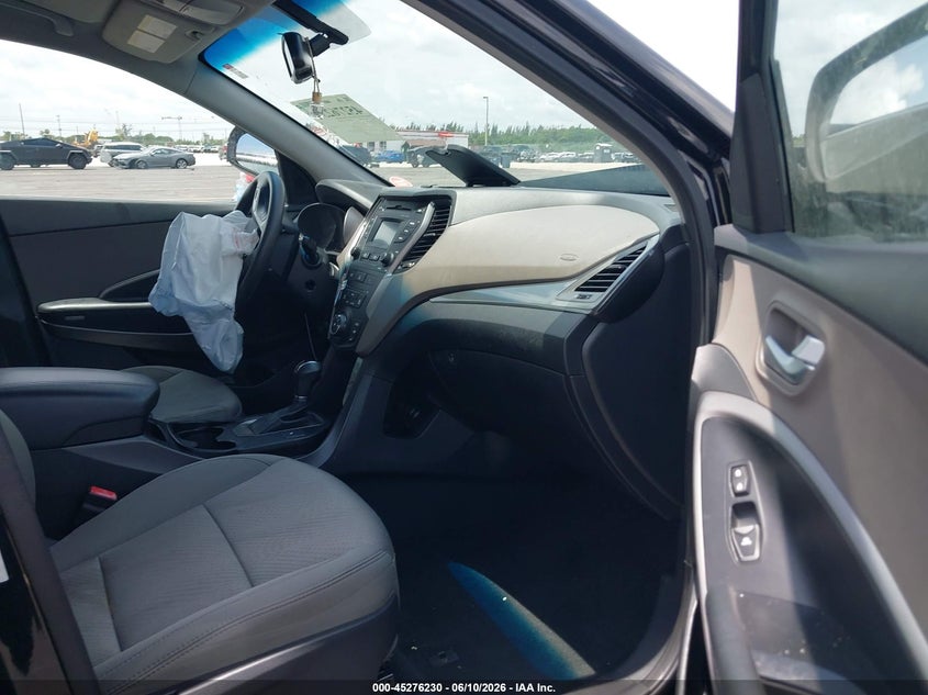 2016 Hyundai Santa fe VIN 5XYZUDLB4GG372753 IAAI salvage auction — LEFT FRONT, Rebuildable (Florida), sold $1,250 on 2026-07-16 (photo 5)