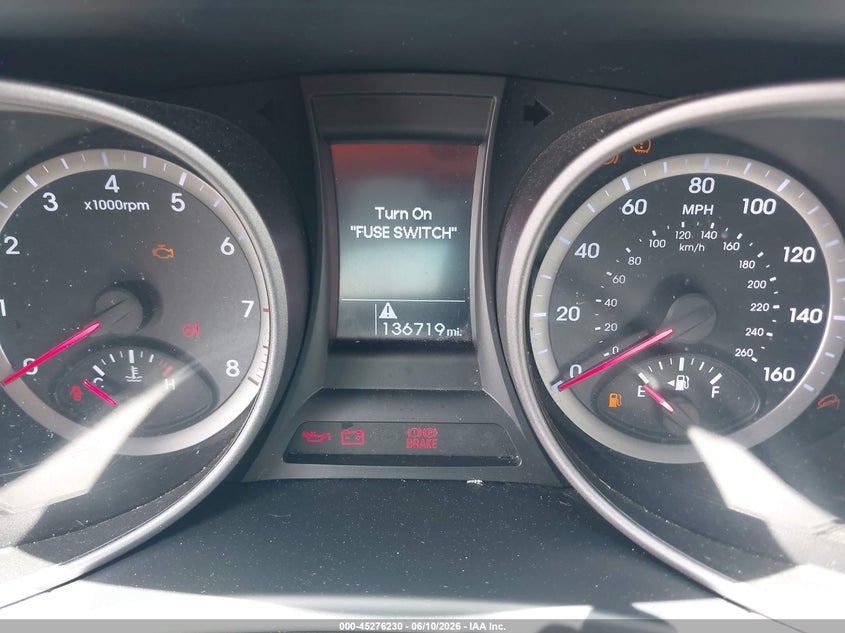 2016 Hyundai Santa fe VIN 5XYZUDLB4GG372753 IAAI salvage auction — LEFT FRONT, Rebuildable (Florida), sold $1,250 on 2026-07-16 (photo 7)
