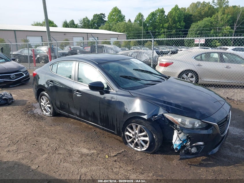 2015 Mazda 3 VIN JM1BM1W7XF1269164 IAAI salvage auction — RIGHT FRONT, Salvage Title, sold $1,325 on 2026-07-06 (photo 1)