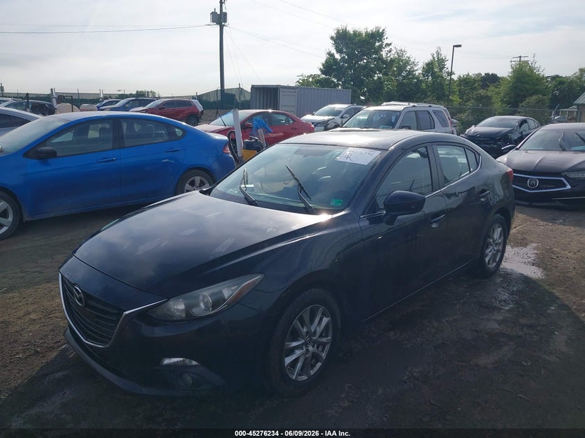 2015 Mazda 3 VIN JM1BM1W7XF1269164 IAAI salvage auction — RIGHT FRONT, Salvage Title, sold $1,325 on 2026-07-06 (photo 2)