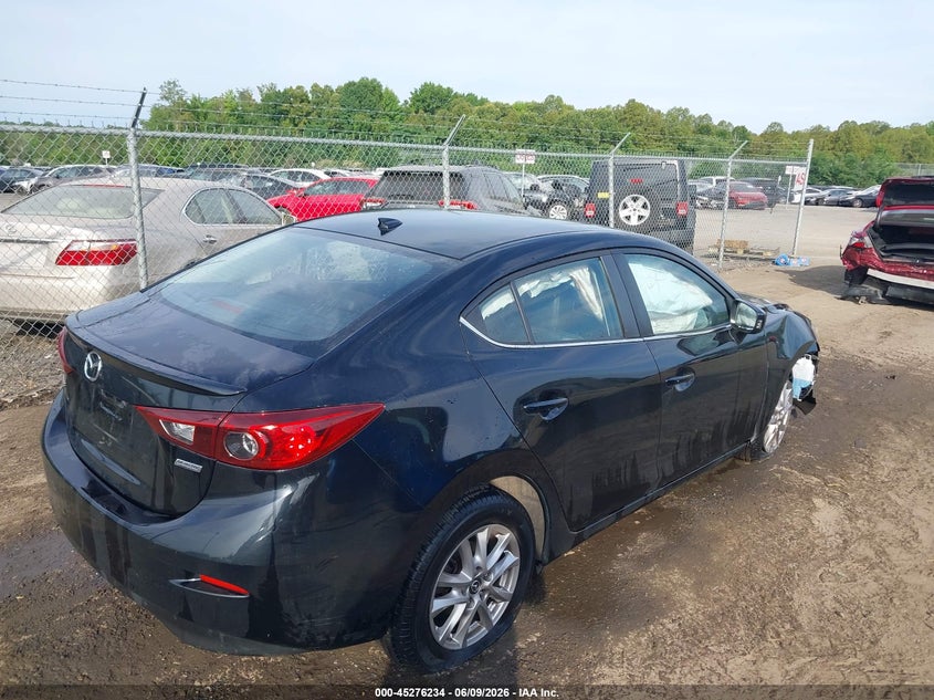 2015 Mazda 3 VIN JM1BM1W7XF1269164 IAAI salvage auction — RIGHT FRONT, Salvage Title, sold $1,325 on 2026-07-06 (photo 4)