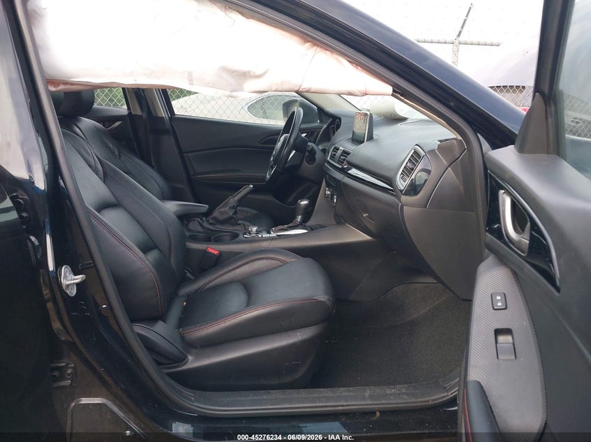 2015 Mazda 3 VIN JM1BM1W7XF1269164 IAAI salvage auction — RIGHT FRONT, Salvage Title, sold $1,325 on 2026-07-06 (photo 5)
