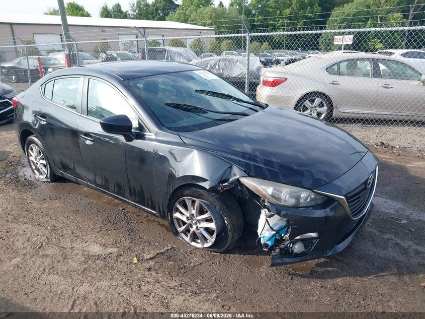 2015 Mazda 3 VIN JM1BM1W7XF1269164 IAAI salvage auction — RIGHT FRONT, Salvage Title, sold $1,325 on 2026-07-06 (photo 6)