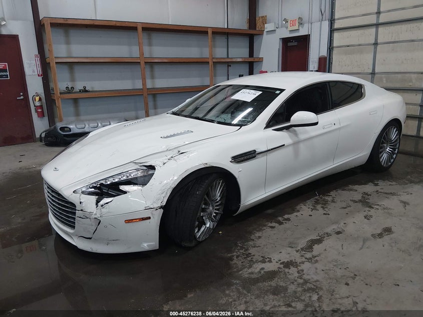 2016 Aston martin Rapide VIN SCFHMDBS5GGF05390 IAAI salvage auction — LEFT FRONT, Salvage Title, sold $23,100 on 2026-09-18 (photo 2)
