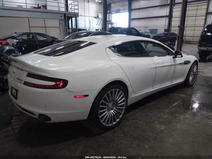 2016 Aston martin Rapide VIN SCFHMDBS5GGF05390 IAAI salvage auction — LEFT FRONT, Salvage Title, sold $23,100 on 2026-09-18 (photo 4)