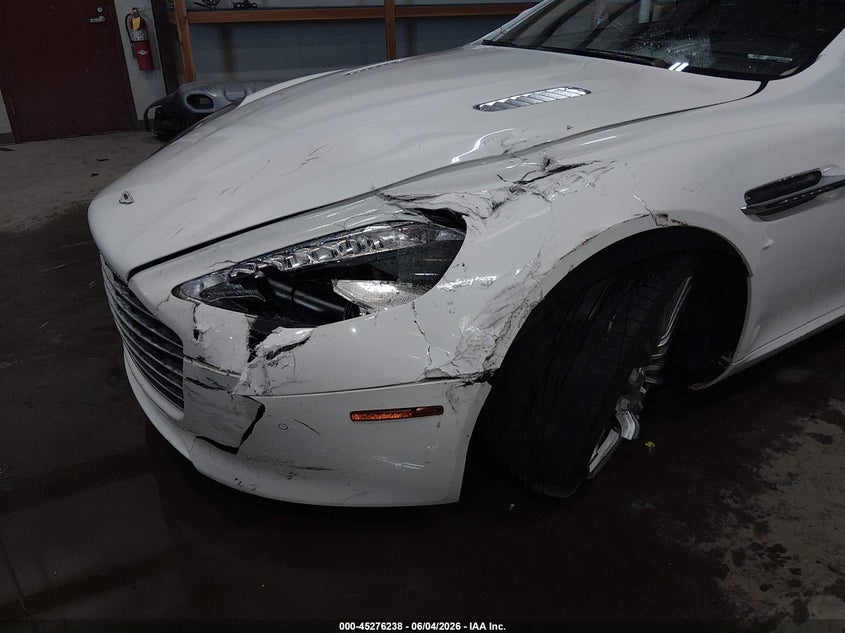 2016 Aston martin Rapide VIN SCFHMDBS5GGF05390 IAAI salvage auction — LEFT FRONT, Salvage Title, sold $23,100 on 2026-09-18 (photo 6)