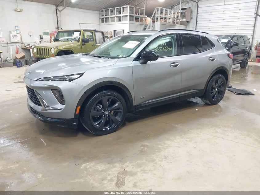 2024 Buick Envision VIN LRBFZPE41RD023568 IAAI salvage auction — RIGHT FRONT, Salvage Title, sold $9,300 on 2026-07-23 (photo 2)