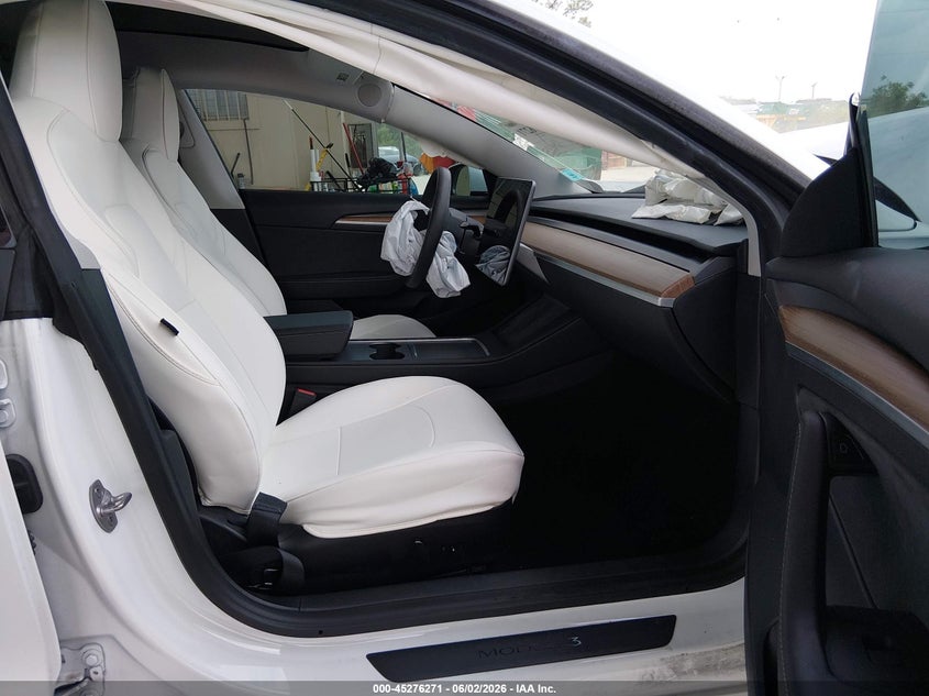 2023 Tesla Model 3 VIN 5YJ3E1EAXPF493901 IAAI salvage auction — FRONT END, Salvage Title, sold $5,100 on 2026-07-23 (photo 5)