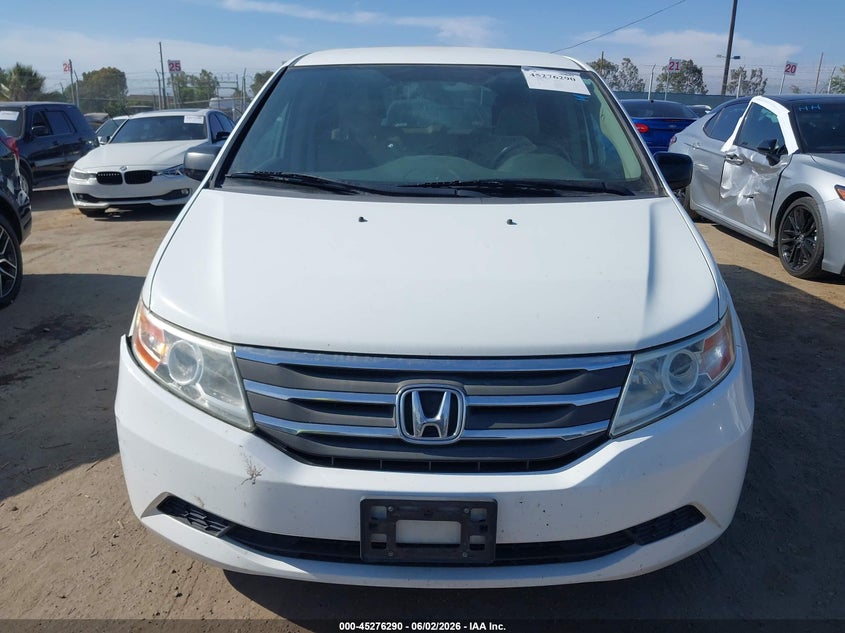 2013 Honda Odyssey VIN 5FNRL5H28DB068703 IAAI salvage auction — UNKNOWN, Salvage Title, sold $850 on 2026-07-17 (photo 6)