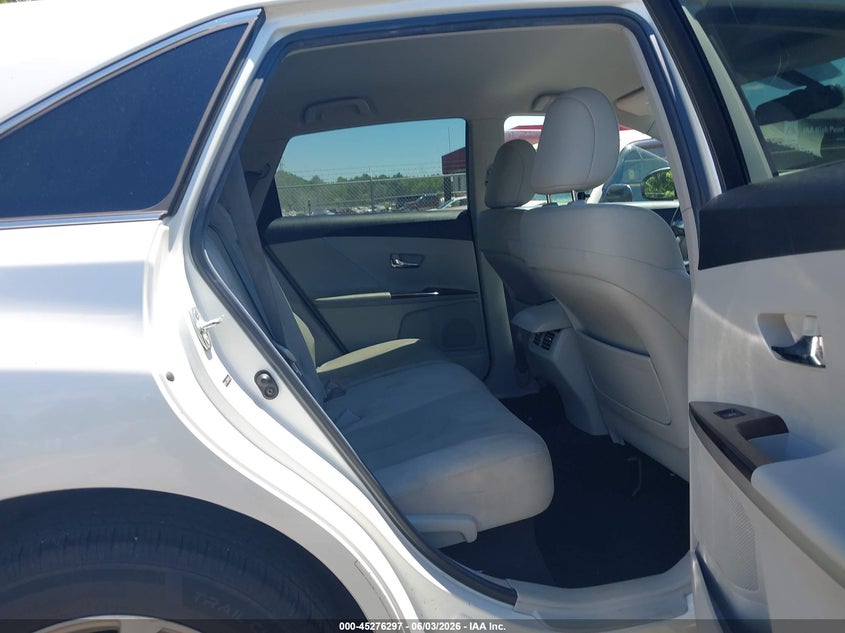 2011 Toyota Venza VIN 4T3ZA3BB6BU054535 IAAI salvage auction — LEFT FRONT, Salvage (North Carolina), sold $2,050 on 2026-07-09 (photo 8)