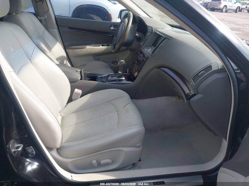 2010 Infiniti G VIN JN1CV6AP8AM204037 IAAI salvage auction — WATER/FLOOD, Certificate Of Destruction (Louisiana), sold $475 on 2026-08-02 (photo 5)