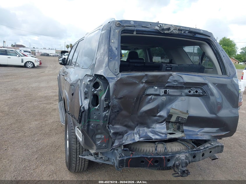 2018 Toyota 4runner VIN JTEZU5JR0J5187200 IAAI salvage auction — REAR END, Original (Texas), sold $10,700 on 2026-07-28 (photo 6)