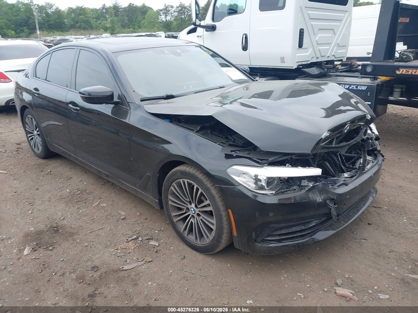 2020 BMW 5er VIN WBAJR7C04LWW79669 IAAI salvage auction — FRONT END, Salvage Title, sold $4,550 on 2026-07-28 (photo 1)