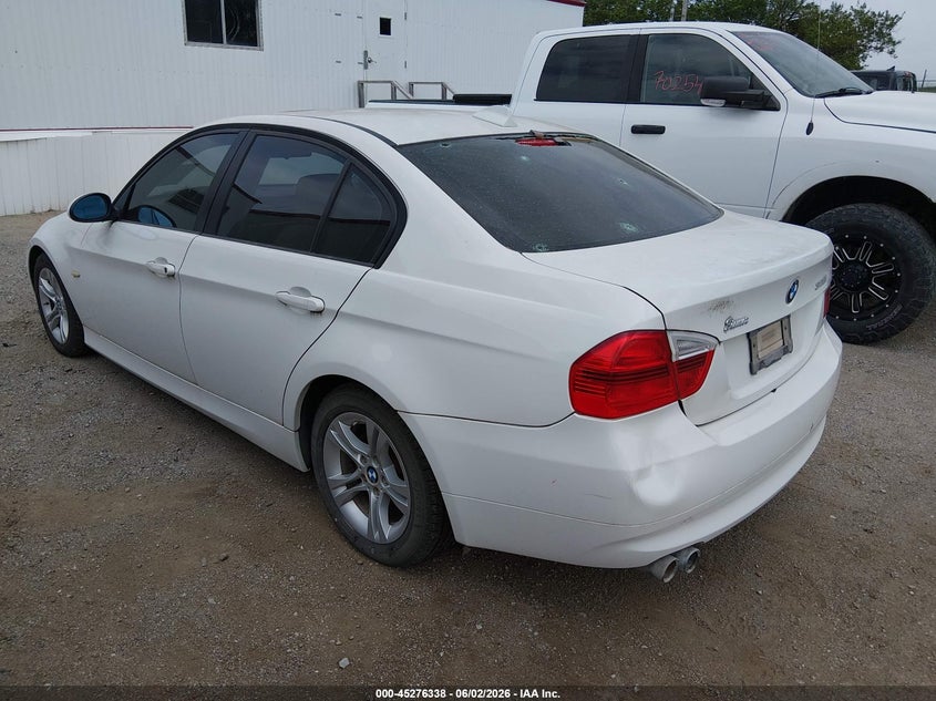2008 BMW 3 series VIN WBAVA33598P143394 IAAI salvage auction — NORMAL WEAR, Certificate Of Title (Nebraska), sold $575 on 2026-07-09 (photo 3)