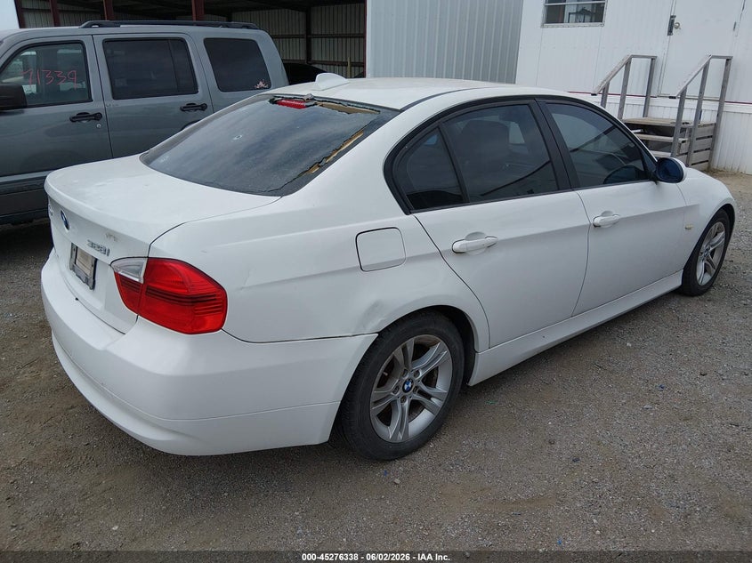 2008 BMW 3 series VIN WBAVA33598P143394 IAAI salvage auction — NORMAL WEAR, Certificate Of Title (Nebraska), sold $575 on 2026-07-09 (photo 4)