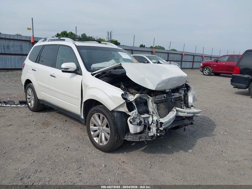 2013 Subaru Forester VIN JF2SHAGC1DH414842 IAAI salvage auction — FRONT END, Salvage Title, sold $100 on 2026-07-08 (photo 1)