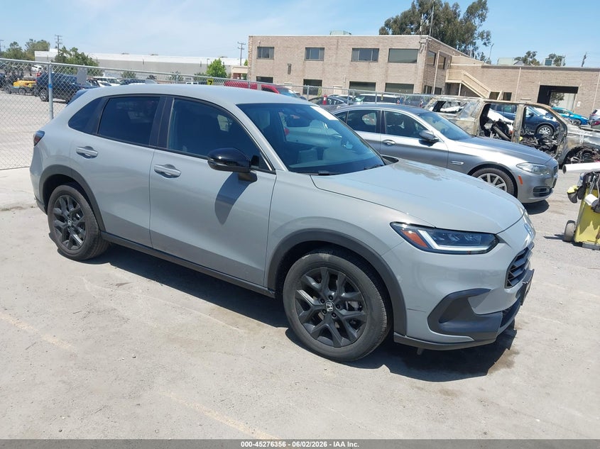 2025 Honda Hr-v VIN 3CZRZ2H56SM742695 IAAI salvage auction — LEFT FRONT, Salvage Title, sold $11,200 on 2026-07-27 (photo 1)