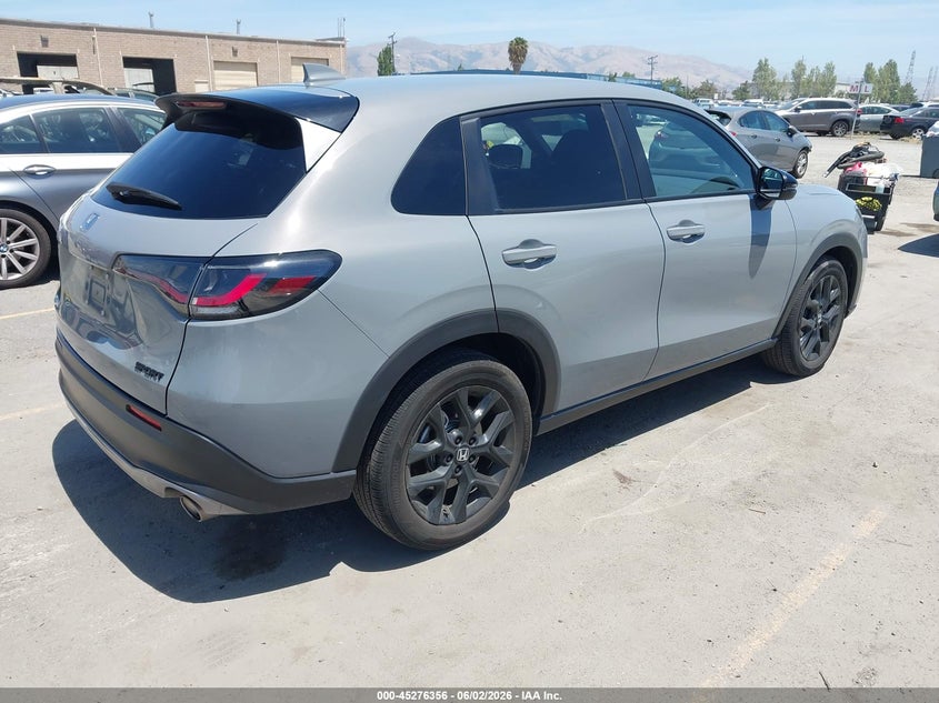 2025 Honda Hr-v VIN 3CZRZ2H56SM742695 IAAI salvage auction — LEFT FRONT, Salvage Title, sold $11,200 on 2026-07-27 (photo 4)
