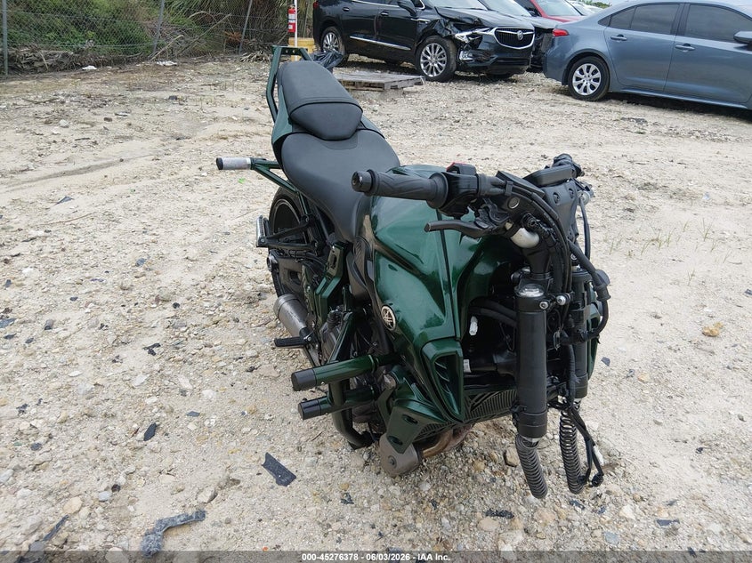 2024 Yamaha Mt VIN JYARM32E7RA010534 IAAI salvage auction — FRONT END, Salvage Title, sold $3,000 on 2026-07-07 (photo 1)